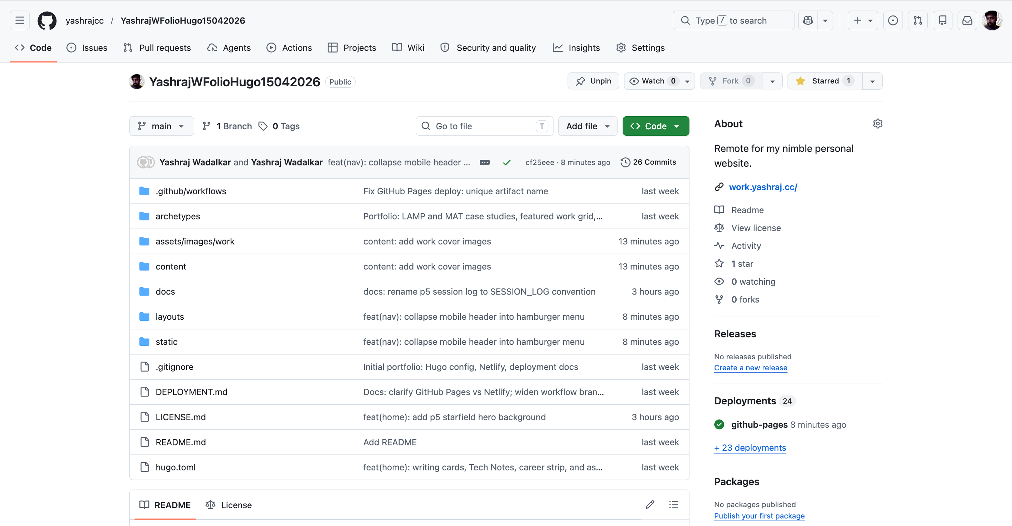 Screenshot preview of the GitHub repository page